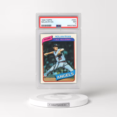 1980 Topps #580 Nolan Ryan (PSA 7 NM)
