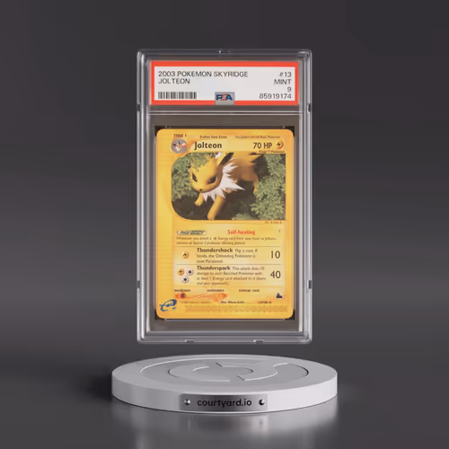 2003 Pokémon Skyridge #13 Jolteon (PSA 9 MINT)