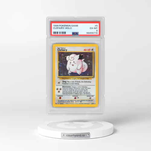 1999 Pokémon Game #5 Clefairy - Holo (PSA 6 EX-MT)