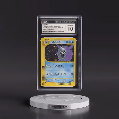 2001 Pokémon Expedition #110 Cloyster - 1st Edition Holo (CGC 10 GEM MINT)
