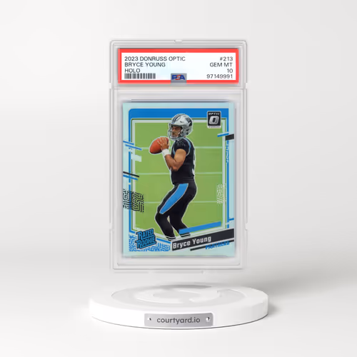 2023 Panini Donruss Optic #213 Bryce Young - Holo (PSA 10 GEM MINT)