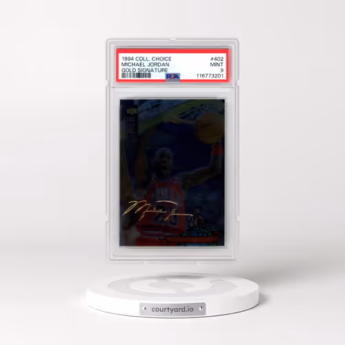 1994 Collector's Choice #402 Michael Jordan - Gold Signature (PSA 9 MINT)