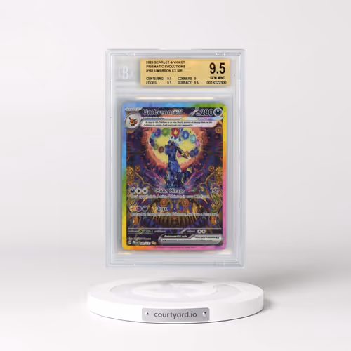 2024 Prismatic Evolutions - PRE EN #161 Umbreon ex - Special Illustration Rare (Holo) (BGS 9.5 GEM M