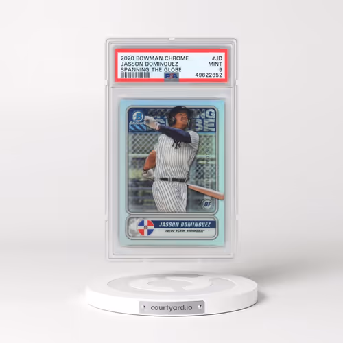 2020 Bowman Chrome Spanning the Globe #JD Jasson Dominguez (PSA 9 MINT)