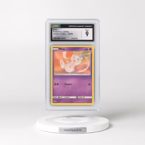 2019 Hidden Fates #32/68 Mew (CGC 9 MINT)