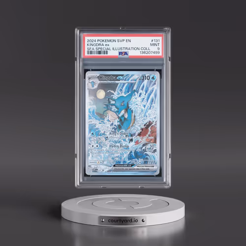 2024 Pokémon Svp EN-SV Black Star Promo #131 Kingdra EX - Holo Shrouded Fable Special Illustration C