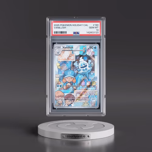 2025 Pokémon Holiday Calendar #190 Vanillish (PSA 10 GEM MINT)