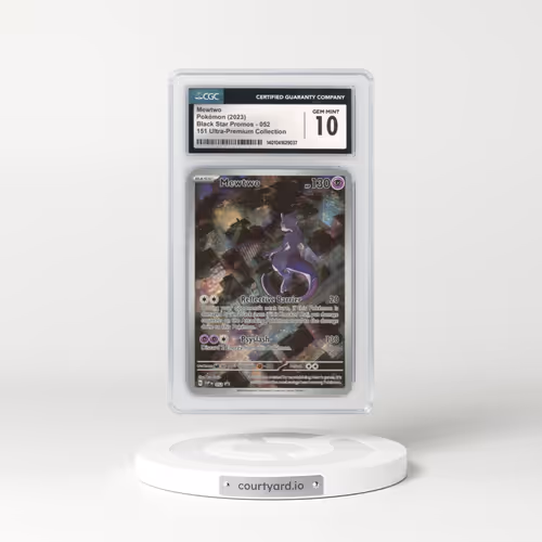 2023 Black Star Promos - Scarlet & Violet SVP EN #052 Mewtwo - 151 Ultra-Premium Collection (CGC 10 GEM MINT)