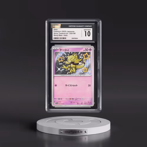 2023 Shiny Treasure ex #253/190 Abra - Shiny Rare Holo (CGC 10 GEM MINT)