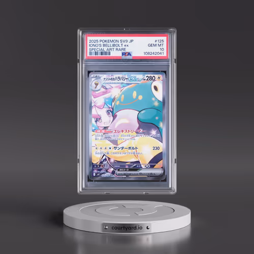 2025 Pokémon SV9-Battle Partners #125 Iono's Bellibolt EX - Holo Special Art Rare (PSA 10 GEM MINT)