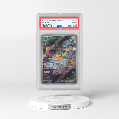 2023 Pokémon Sv2a-Pokemon 151 #173 Pikachu - Art Rare (PSA 9 MINT)