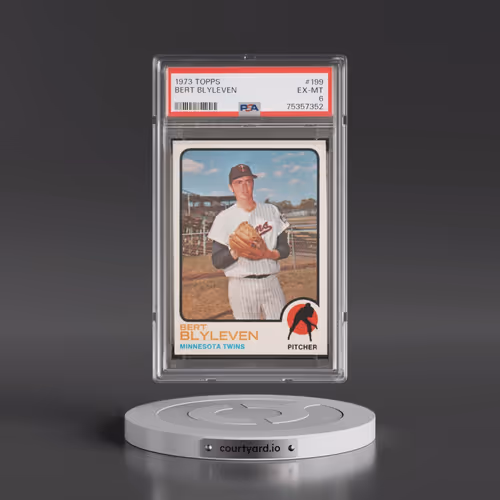 1973 Topps #199 Bert Blyleven (PSA 6 EX-MT)