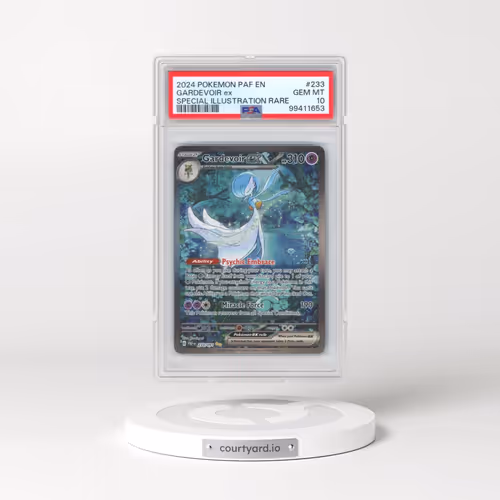 2024 Pokémon Paf EN-Paldean Fates #233 Gardevoir EX - Holo Special Illustration Rare (PSA 10 GEM MIN