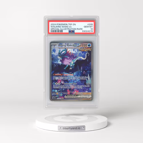2024 Pokémon Tef EN-Temporal Forces #205 Walking Wake EX - Holo Special Illustration Rare (PSA 10 GE