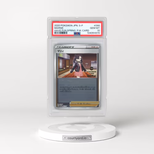 2020 Pokémon S Promo #086 Marnie - Have Fun. Spring. Pokemon Card (PSA 10 GEM MINT)
