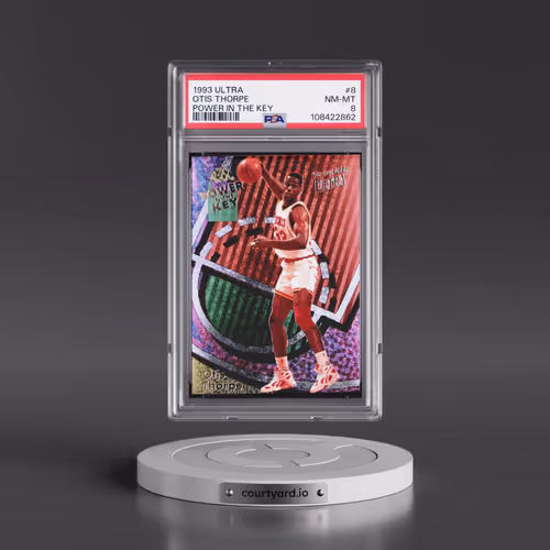 1993 Ultra Power in the Key #8 Otis Thorpe (PSA 8 NM-MT)
