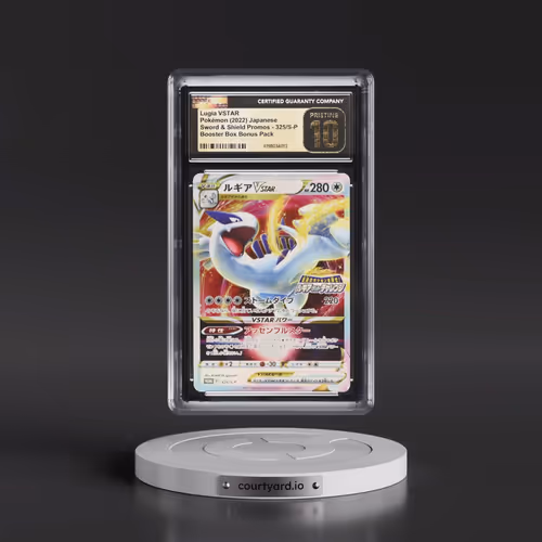 2019 Sword & Shield Promos #325/S-P Lugia VSTAR - Holo Booster Box Bonus Pack (CGC 10 PRISTINE)