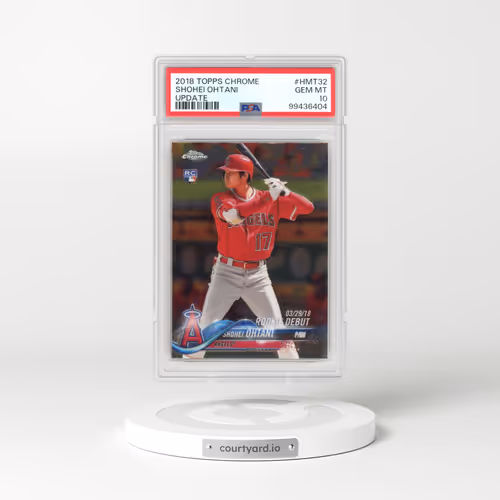 2018 Topps Chrome Update #HMT32 Shohei Ohtani (PSA 10 GEM MINT)