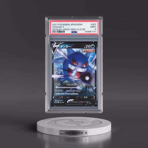 2021 Pokémon Sword & Shield Gengar Vmax High-Class Deck #001 Gengar V - Holo (PSA 9 MINT)