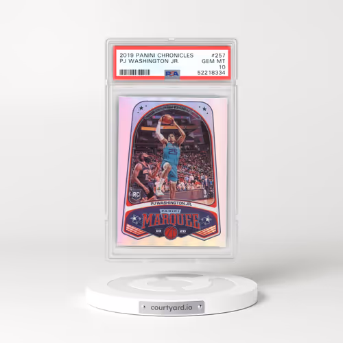 2019 Panini Chronicles #257 PJ Washington Jr. (PSA 10 GEM MINT)