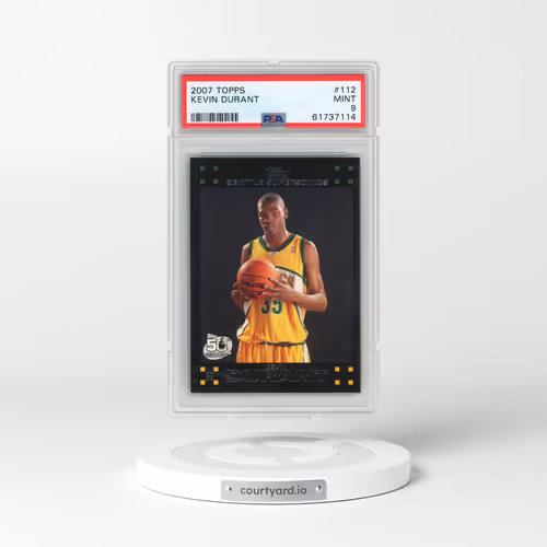 2007 Topps #112 Kevin Durant (PSA 9 MINT)