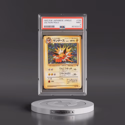 1997 Pokémon Jungle #135 Jolteon - Holo (PSA 9 MINT)