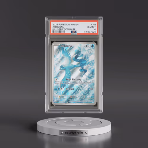 2025 Pokémon Jtg EN-Journey Together #161 Articuno - Illustration Rare (PSA 10 GEM MINT)