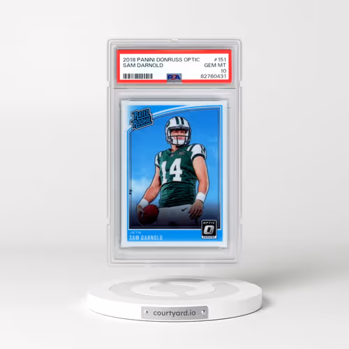 2018 Panini Donruss Optic #151 Sam Darnold (PSA 10 GEM MINT)
