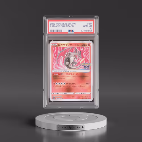 2022 Pokémon Go #011 Radiant Charizard - Holo (PSA 10 GEM MINT)