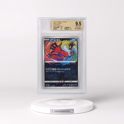 2020 Shiny Star V #117 Yveltal - Amazing Rare (BGS 9.5 GEM MINT)