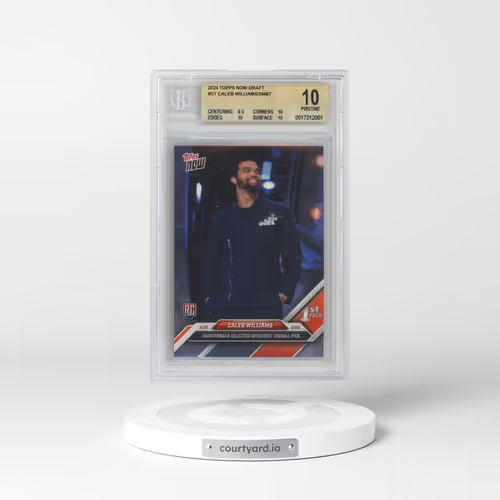 2024 Topps Now #D1 Caleb Williams (BGS 10 PRISTINE)