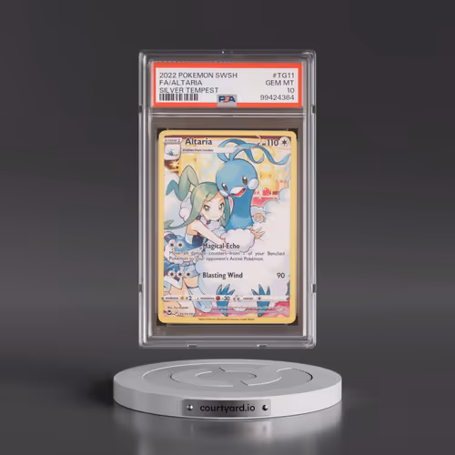 2022 Pokémon Sword & Shield Silver Tempest #TG11 Altaria - Full Art (PSA 10 GEM MINT)