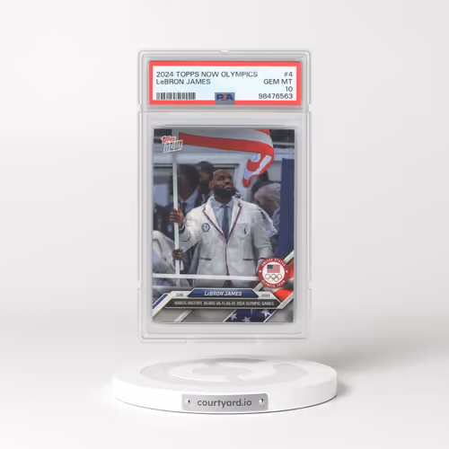 2024 Topps Now Olympic Games #4 LeBron James (PSA 10 GEM MINT)