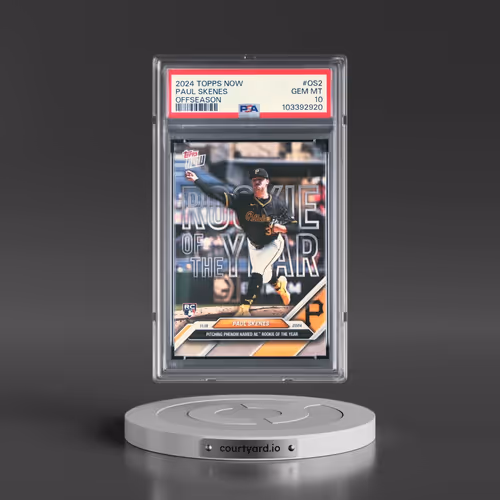 2024 Topps Now Offseason #OS2 Paul Skenes (PSA 10 GEM MINT)