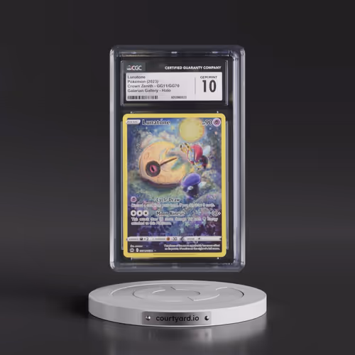 2023 Crown Zenith #GG11/GG70 Lunatone - Galarian Gallery Holo (CGC 10 GEM MINT)