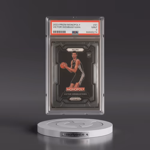 2023 Panini Prizm Monopoly #81 Victor Wembanyama (PSA 9 MINT)