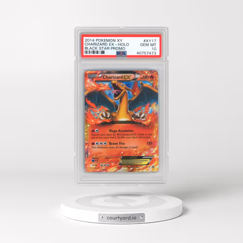 2014 Pokémon XY Black Star Promo #XY17 Charizard EX - Holo (PSA 10 GEM MINT)