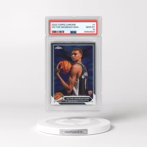 2023 Topps Chrome #1 Victor Wembanyama (PSA 10 GEM MINT)