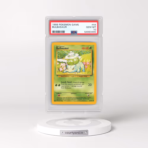 1999 Pokémon Game #44 Bulbasaur (PSA 10 GEM MINT)
