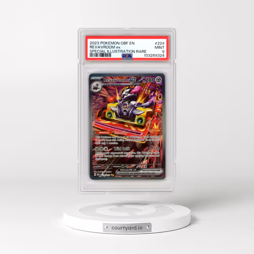 2023 Pokémon Obf EN-Obsidian Flames #224 Revavroom EX - Holo Special Illustration Rare (PSA 9 MINT)