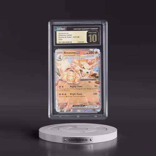2023 Pokémon Svi EN-Scarlet & Violet #032 Arcanine EX - Holo (CGC 10 PRISTINE)