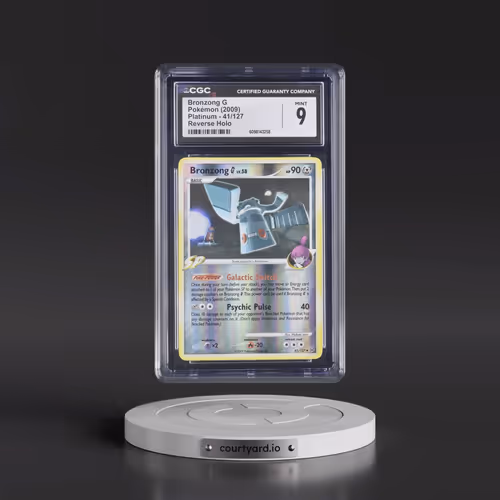 2009 Platinum #41/127 Bronzong G - Reverse Holo (CGC 9 MINT)