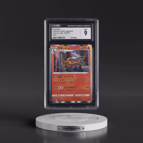 2022 Pokémon GO #010/071 Charizard - Holo (CGC 9 MINT)