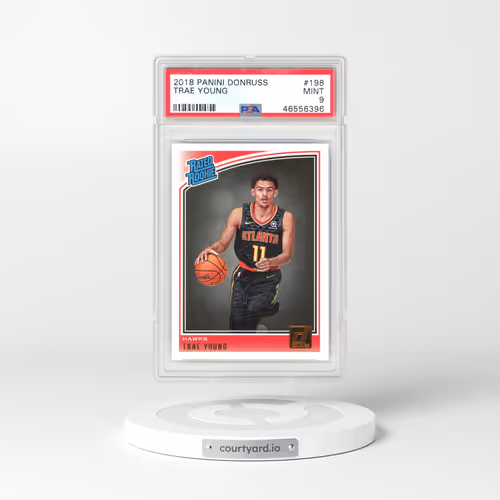 2018 Panini Donruss #198 Trae Young (PSA 9 MINT)