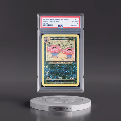 2001 Pokémon Southern Islands Promo #17 Vileplume - Holo (PSA 6 EX-MT)