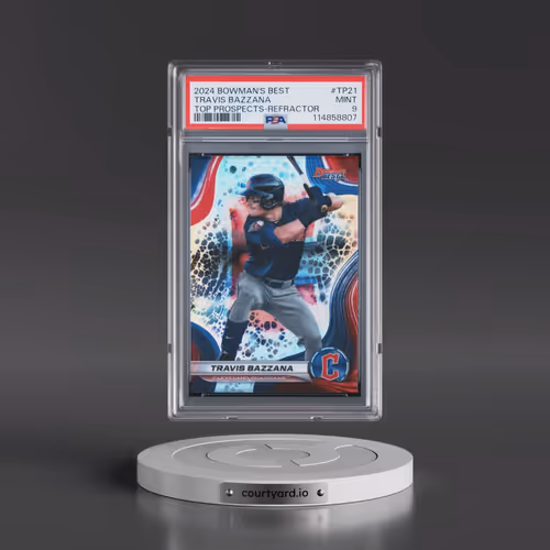 2024 Bowman's Best Top Prospects #TP21 Travis Bazzana - Refractor (PSA 9 MINT)