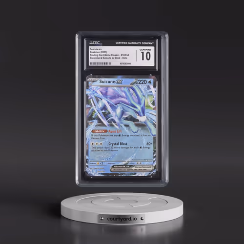 2023 Pokémon Clb-Trading Card Game Classic Blastoise & Suicune EX Deck #010 Suicune EX - Holo (CGC 1