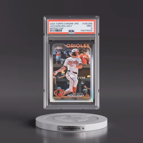 2024 Topps Chrome Update #USC200 Jackson Holliday - Refractor (PSA 9 MINT)