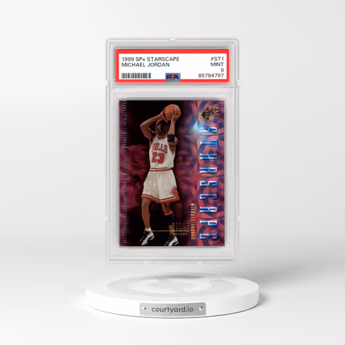 1999 SPx Starscape #ST1 Michael Jordan (PSA 9 MINT)