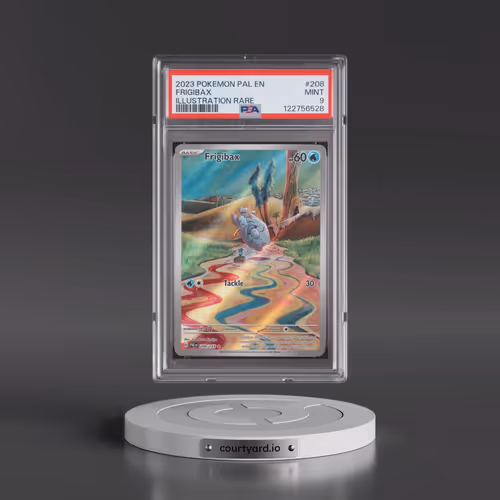 2023 Pokémon Pal EN-Paldea Evolved #208 Frigibax - Illustration Rare (PSA 9 MINT)